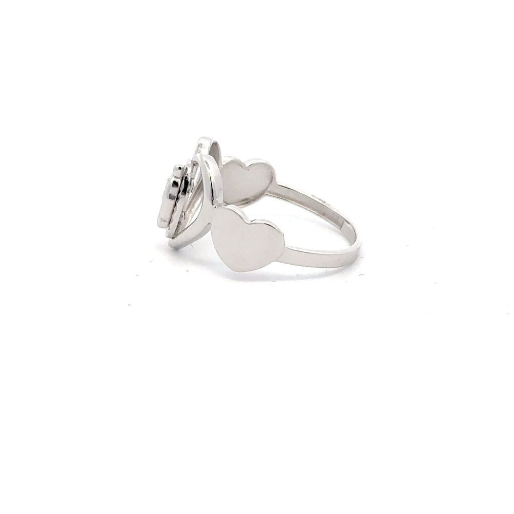 925 Sterling Silver Ring Religious Our Lady of Guadalupe Heart - Picture 5 of 6